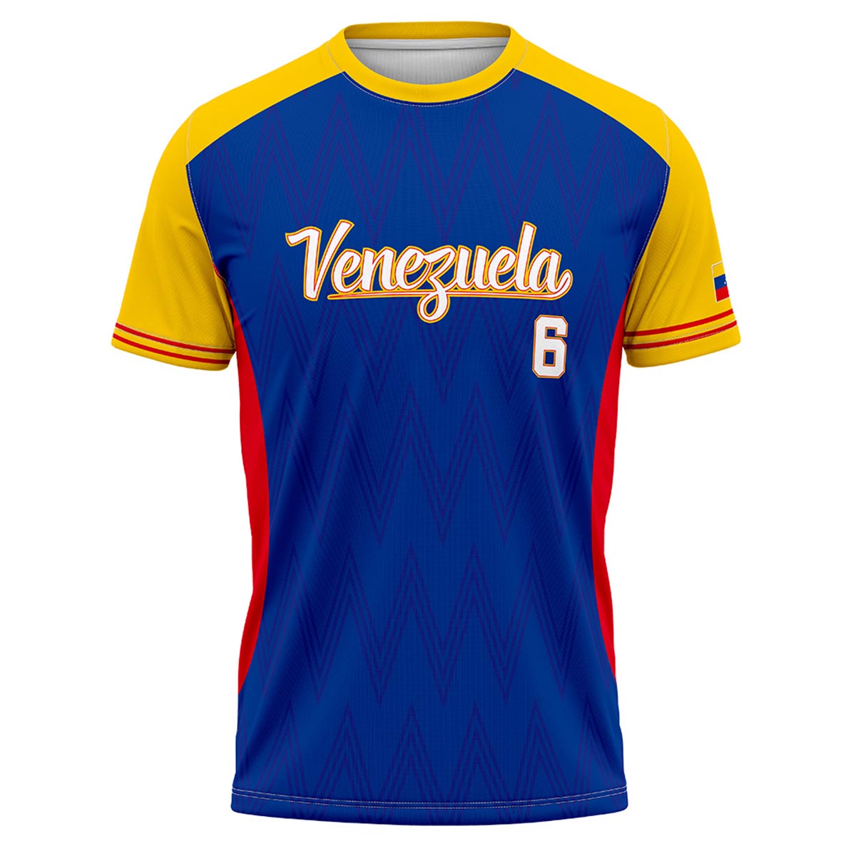 Custom Name Venezuela Baseball Jersey 2023 World Baseball Classic Jersey  For Men